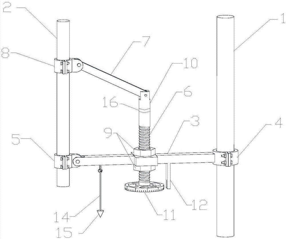 基于钢管塔的天线支架的制作方法