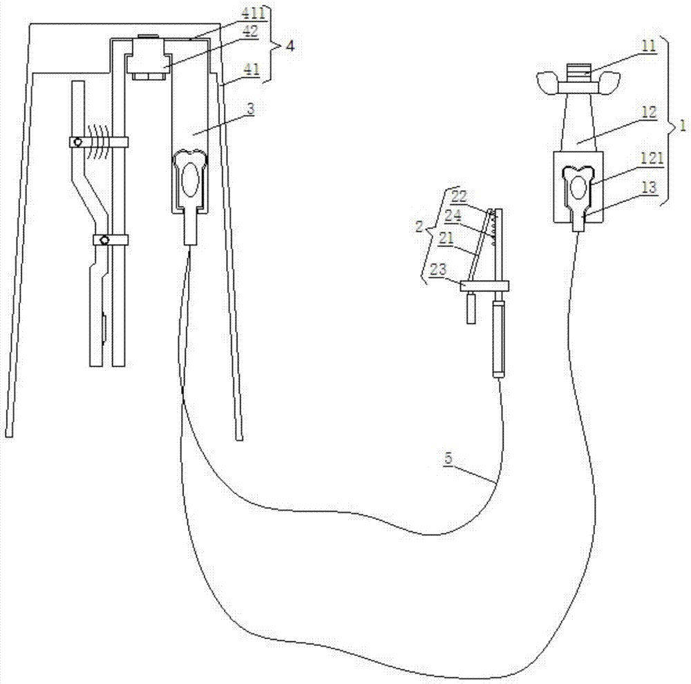 一种开关柜出线电缆头快速接地装置的制作方法