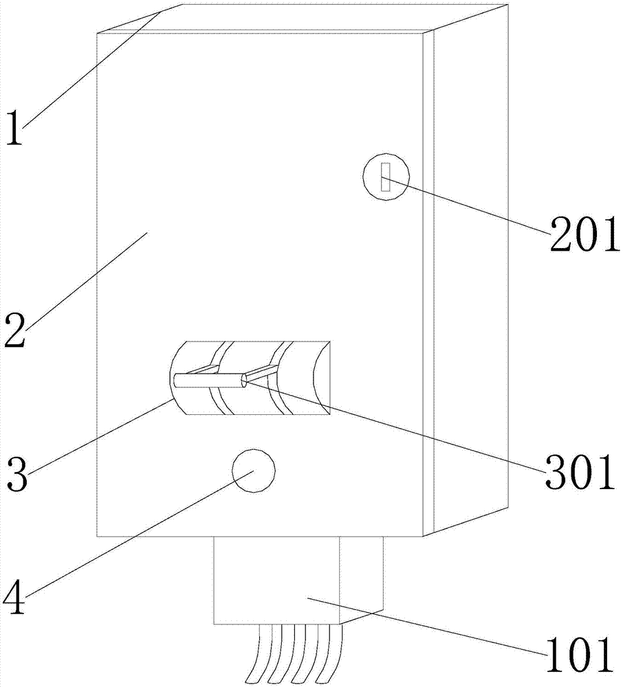 闭锁式母线插接箱的制作方法