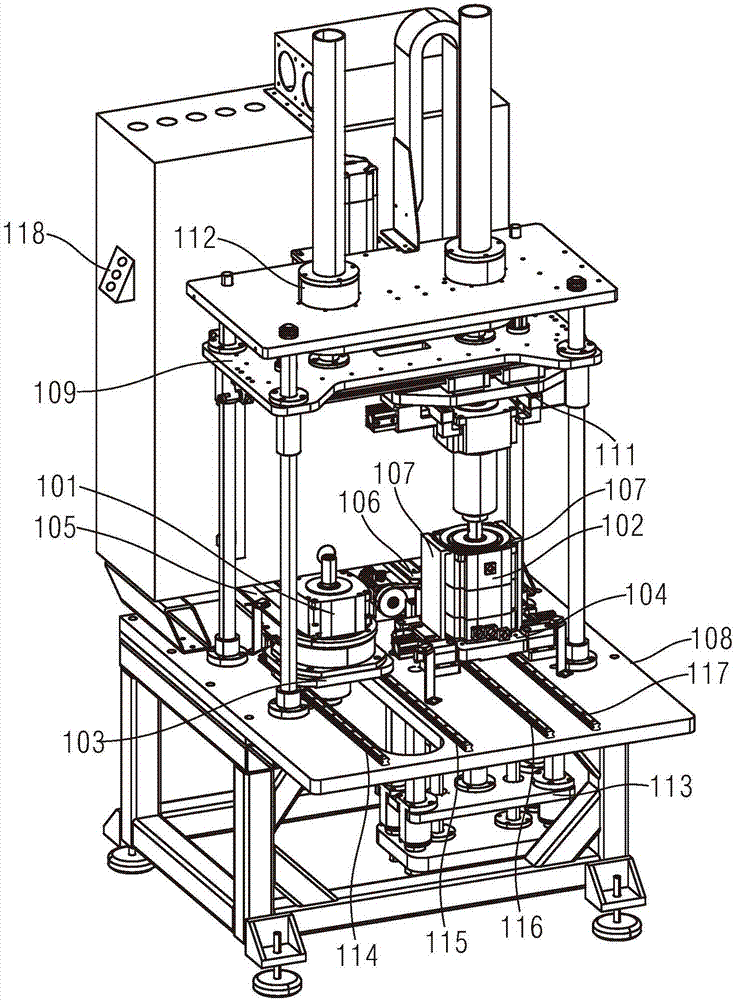 电机定转子套装机的制作方法