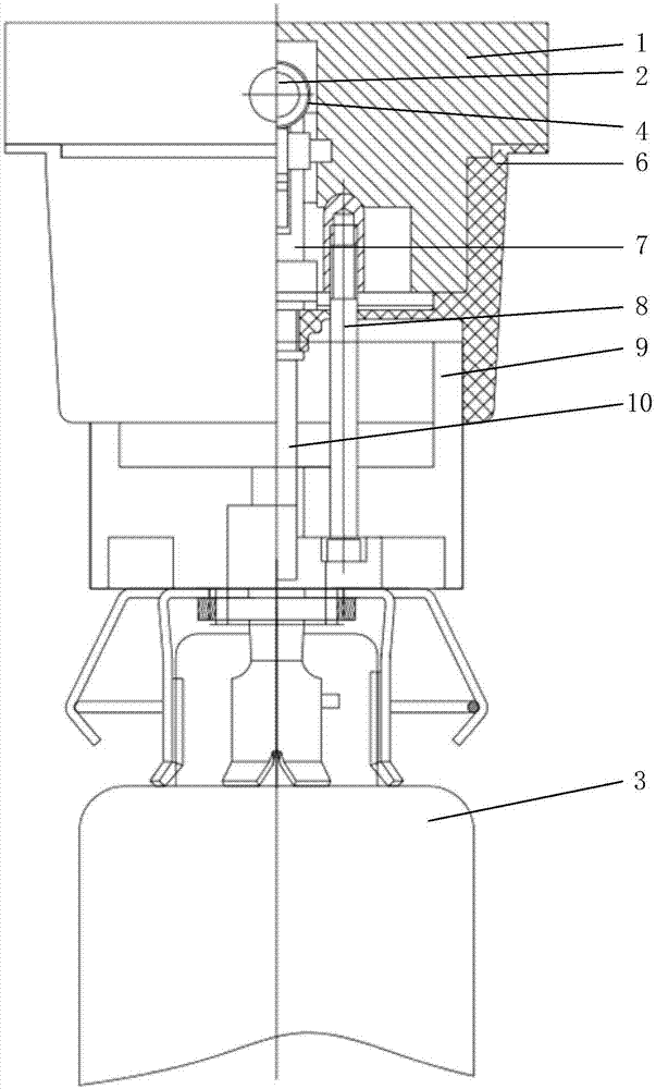 一种熔断器装置及包括该装置的负荷开关熔断器组合柜的制作方法