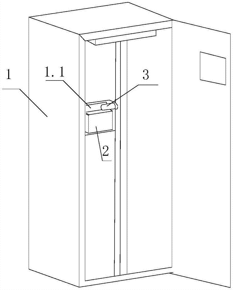 防火电池充电柜的制作方法