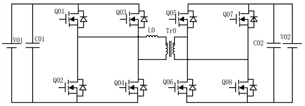 减小功率开关管反向恢复续流电流的三电平双向变换器的制作方法