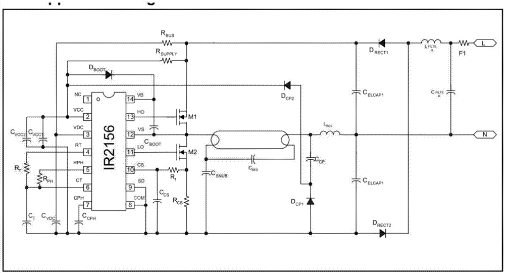 一种基于IR2156的开关电源及音响系统的制作方法