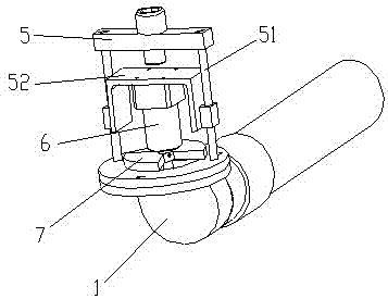 一种磨边机的除尘料仓的泄压装置的制作方法