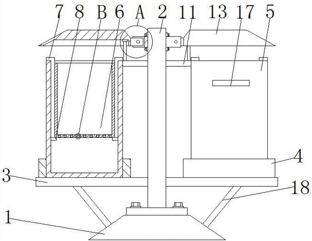 分类环保垃圾桶的制作方法