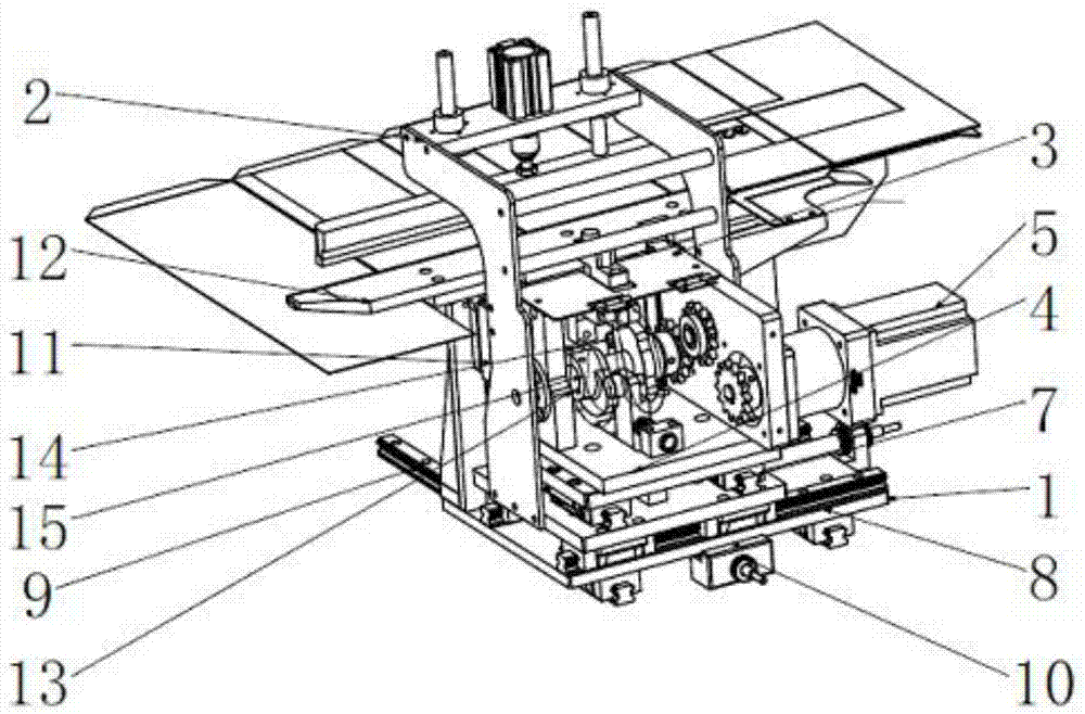 一种折盒口三边机械手的制作方法
