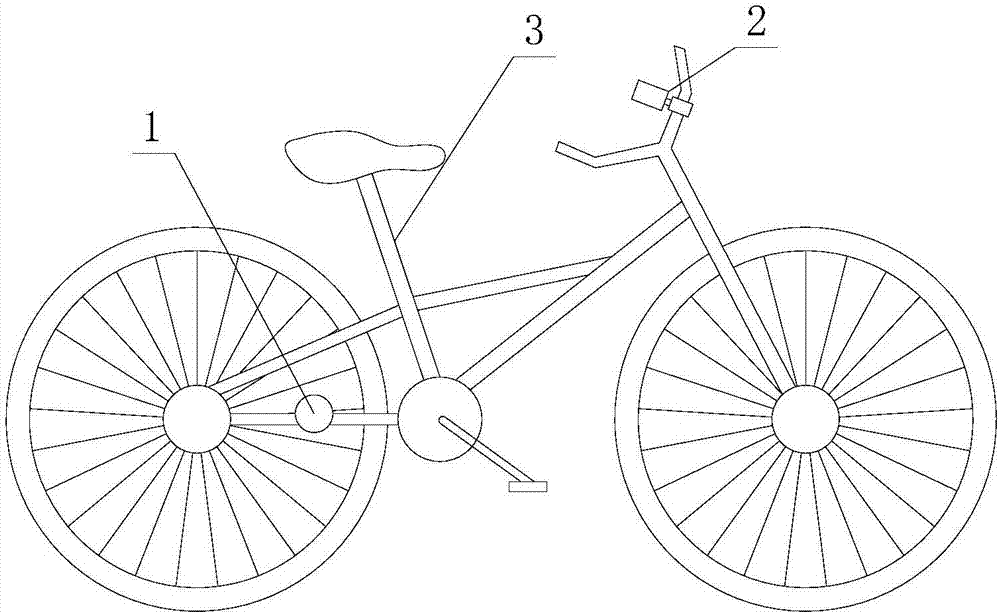 一种自行车用手机充电装置的制作方法