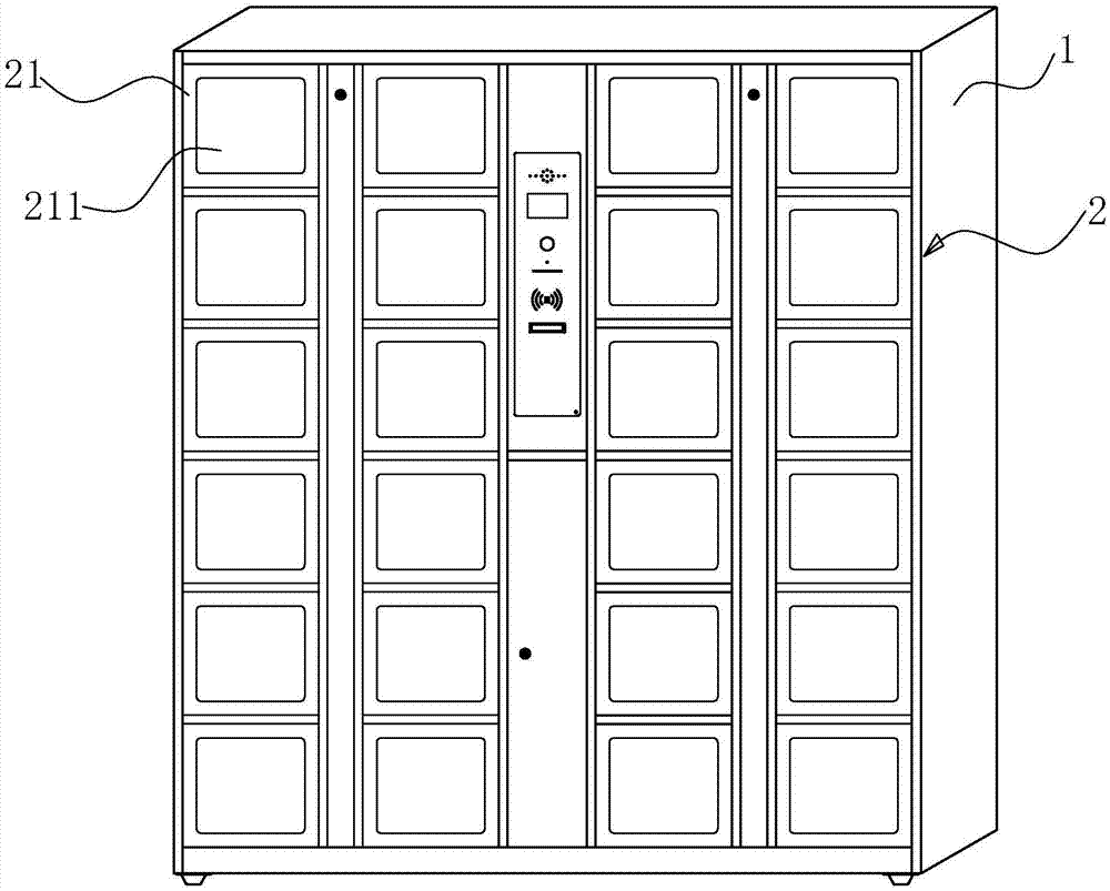 一种物品存取柜的制作方法