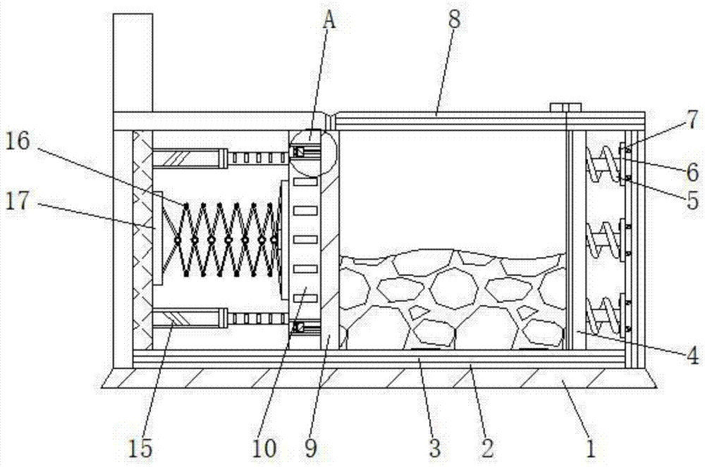 一种可将废物压缩成块具有防噪声功能的环保设备的制作方法