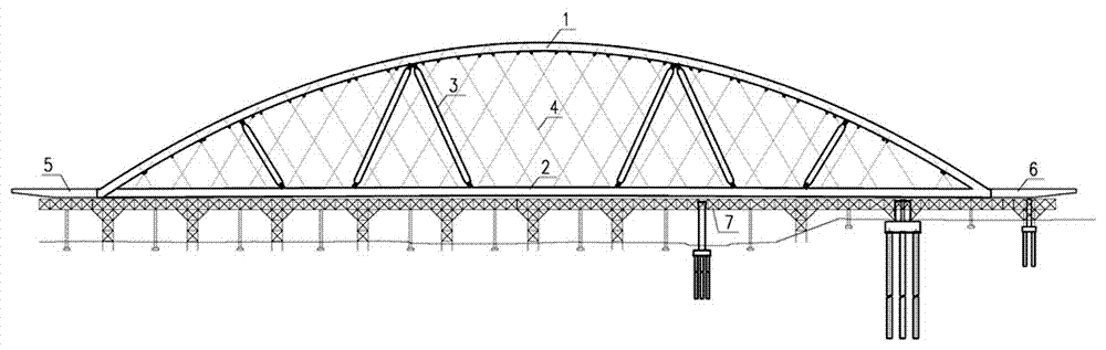 一种施工状态可调的大跨度组合体系拱桥顶推施工工法的制作方法