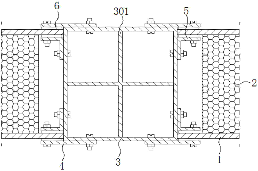 一种EPS建材板防火结构的制作方法