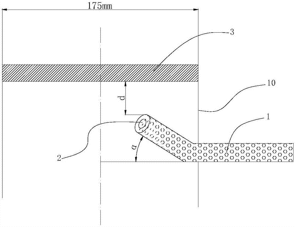 真空浇注室窥视孔玻璃防黑装置的制作方法