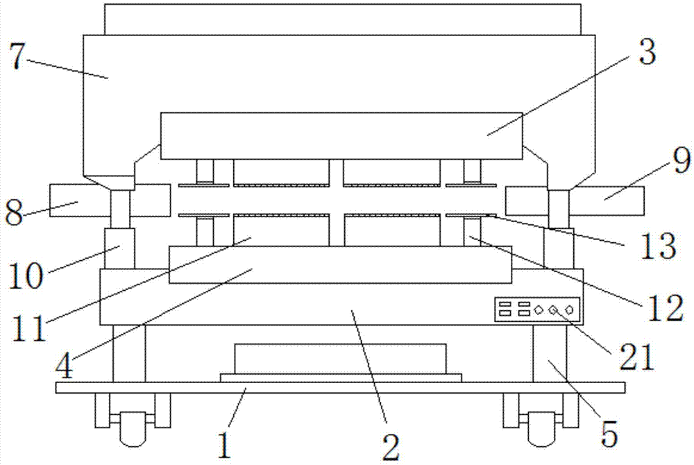 一种新型柳条手动剥皮设备的制作方法