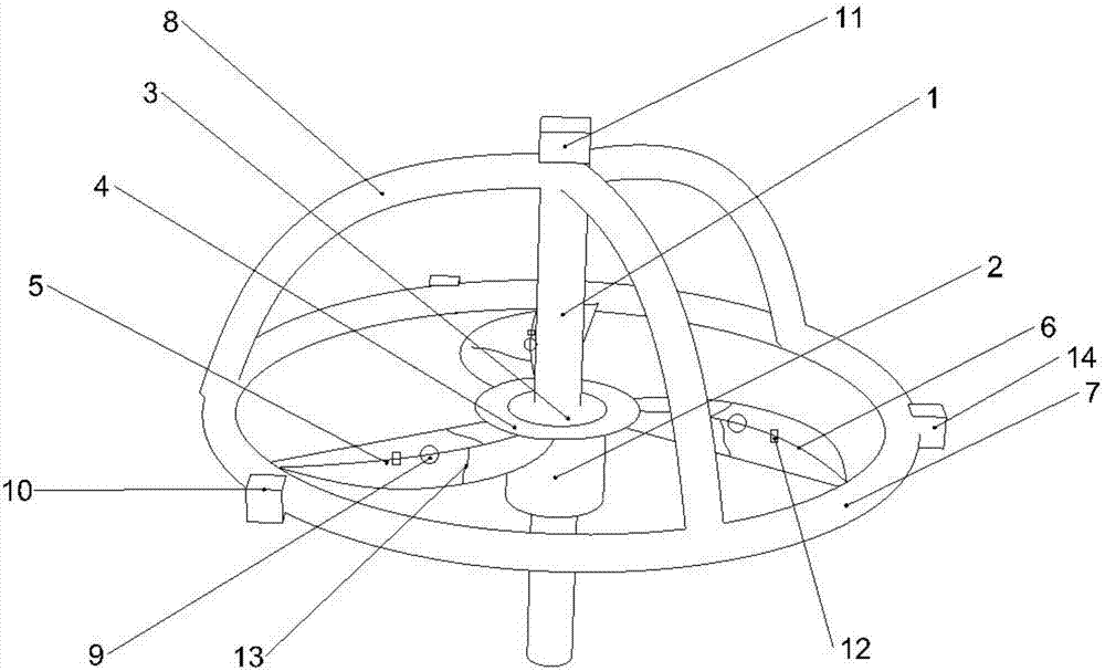 无人机螺旋装置的制作方法