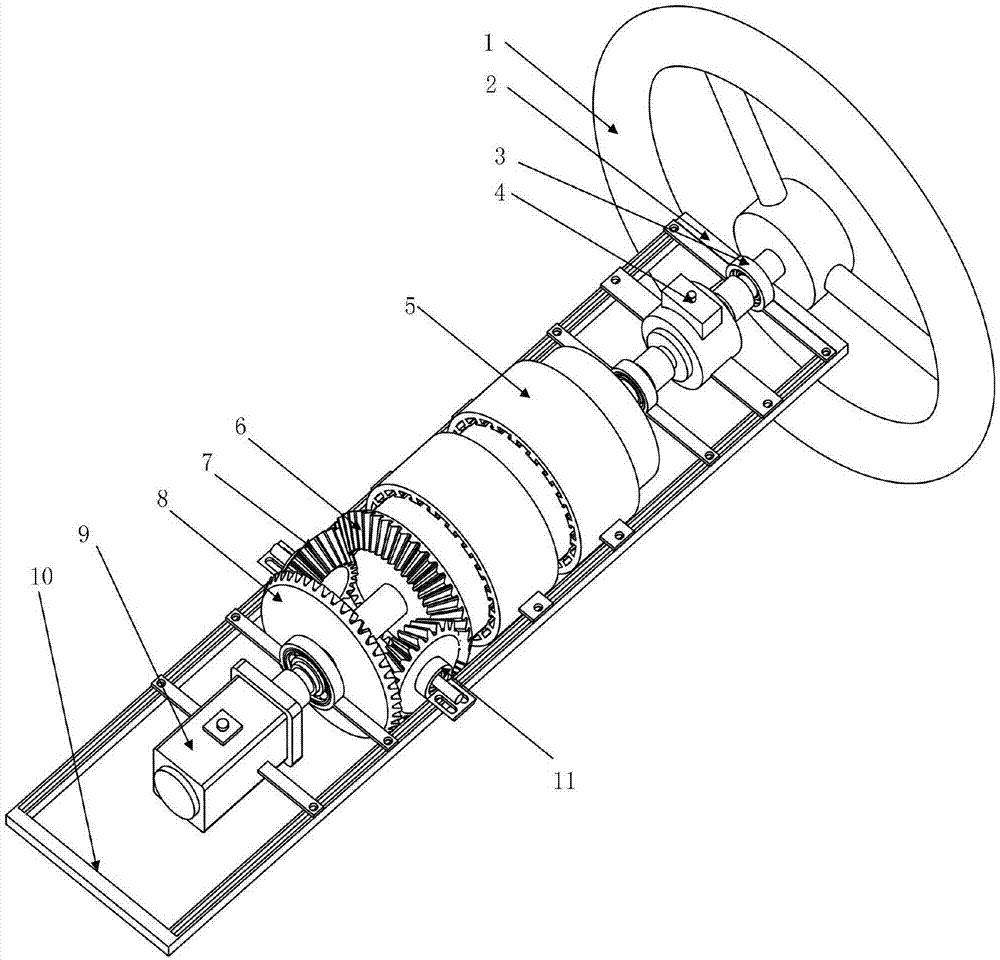 锥齿轮磁流变液力感反馈装置的制作方法