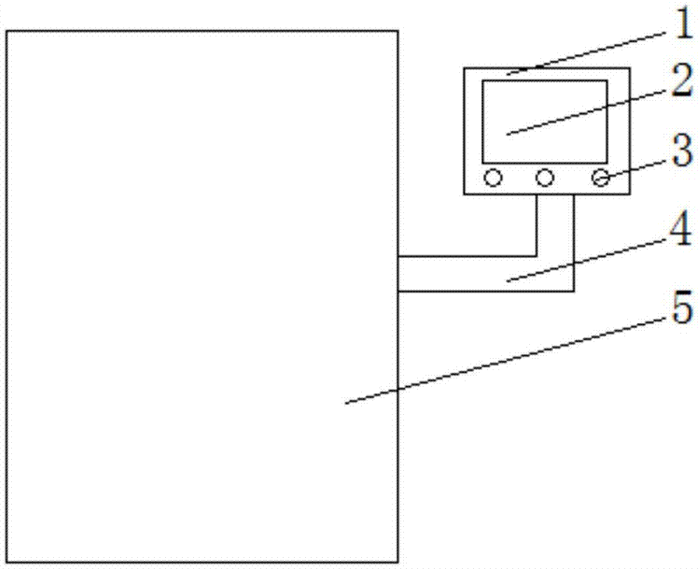 一种载体线圈绕线机用显示屏连接器的制作方法