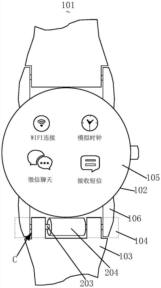 一种智能穿戴设备及其界面操作方法与流程