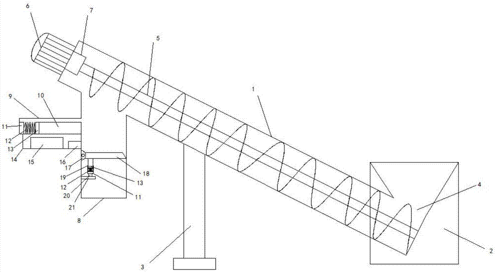 一种新型螺旋输送机的制作方法