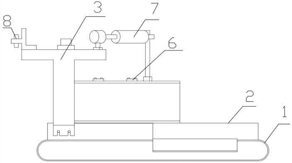 一种络筒机管纱输送自动挡板排料转向装置的制作方法