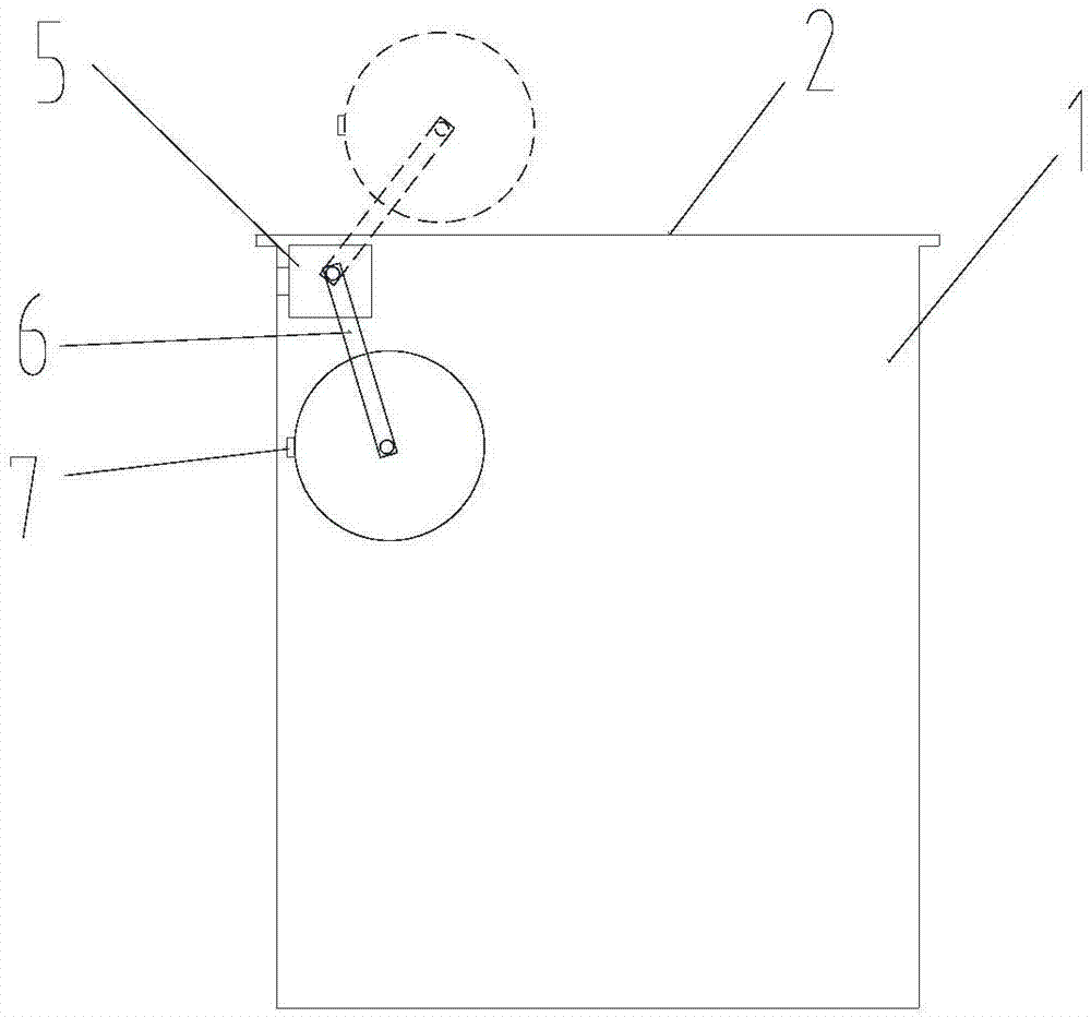 新型泳池浮标收卷装置的制作方法