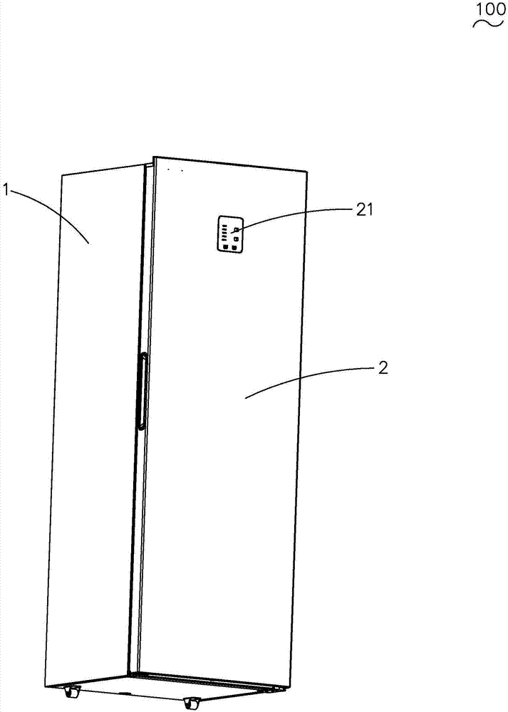 一种具有导风板的智能衣柜的制作方法