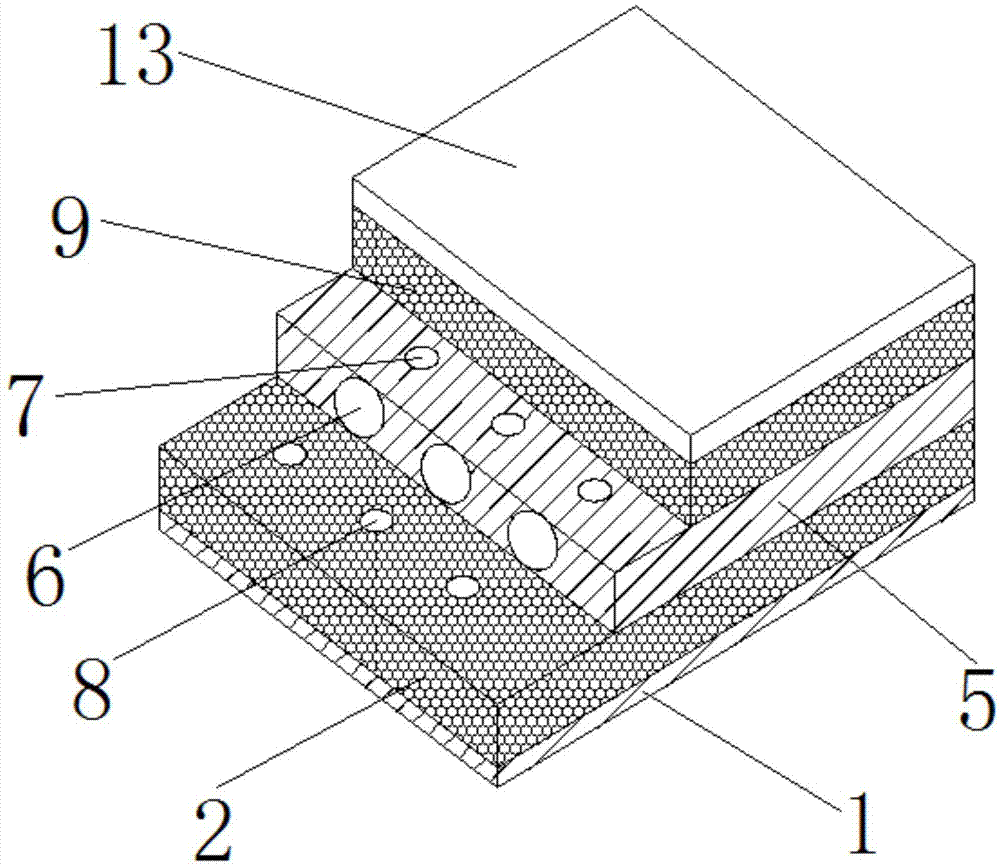 一种环保复合型塑胶地坪的制作方法