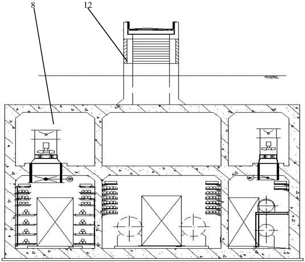 一种地下综合管廊燃气舱一体化风亭的制作方法