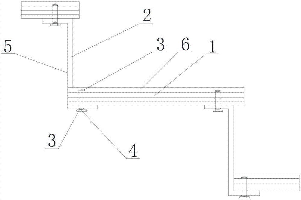 可拆卸式钢结构楼梯的制作方法