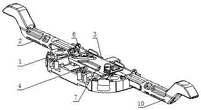 一种具有双锁舌结构的锁具的制作方法