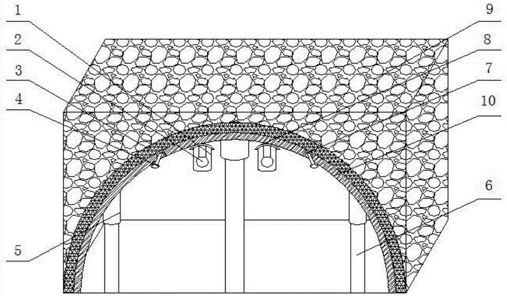 一种隧道工程钢拱架固定装置的制作方法