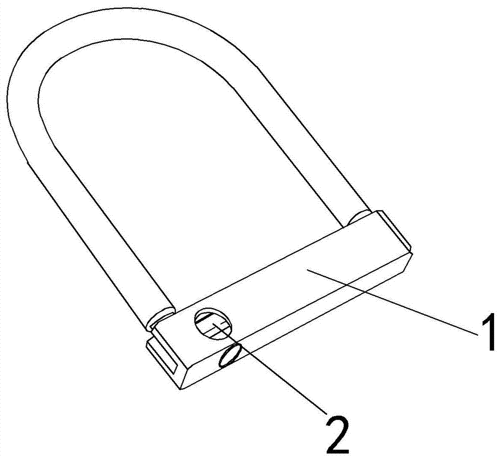 可指纹打开的电动车锁的制作方法