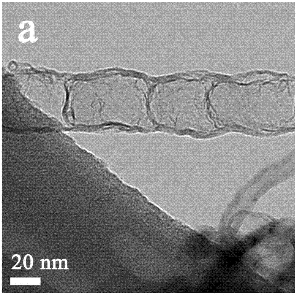 一种过渡金属/氮掺杂竹节状碳纳米管的制备方法与流程