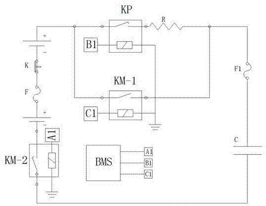 一种电动汽车的预充电系统的制作方法