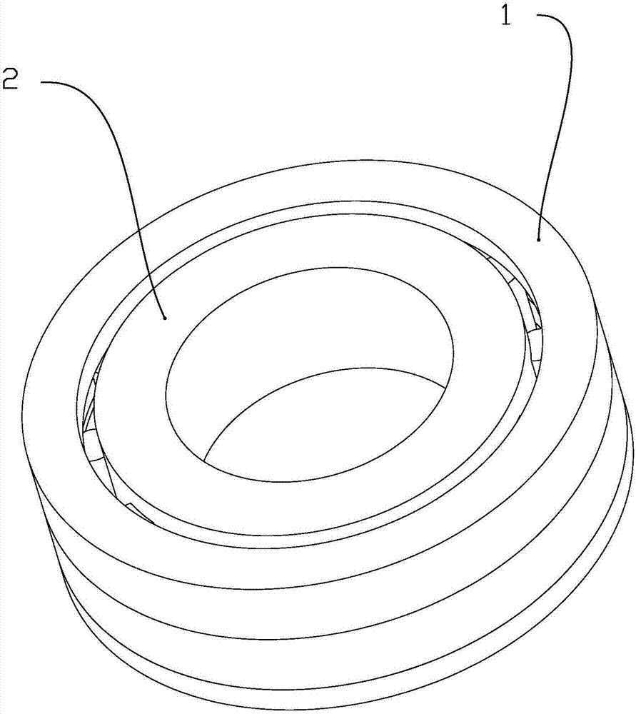 内圈带有定位槽的圆柱滚子轴承的制作方法