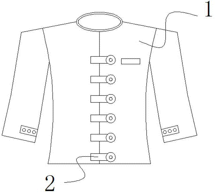 一种便于穿戴的石墨烯工作服的制作方法