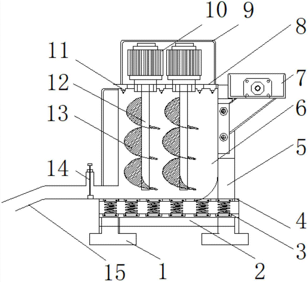 一种建筑用防干化小型和泥机的制作方法