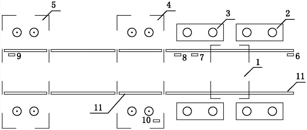 离心铸管水清理设备交叉作业控制系统的制作方法