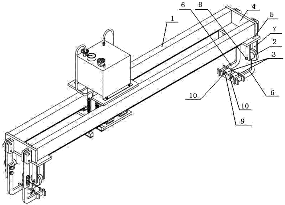 底架波纹板电弧点焊压紧装置的制作方法