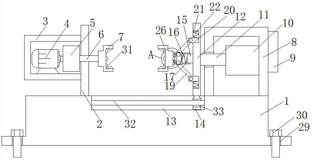 一种精密模具加工用夹紧装置的制作方法