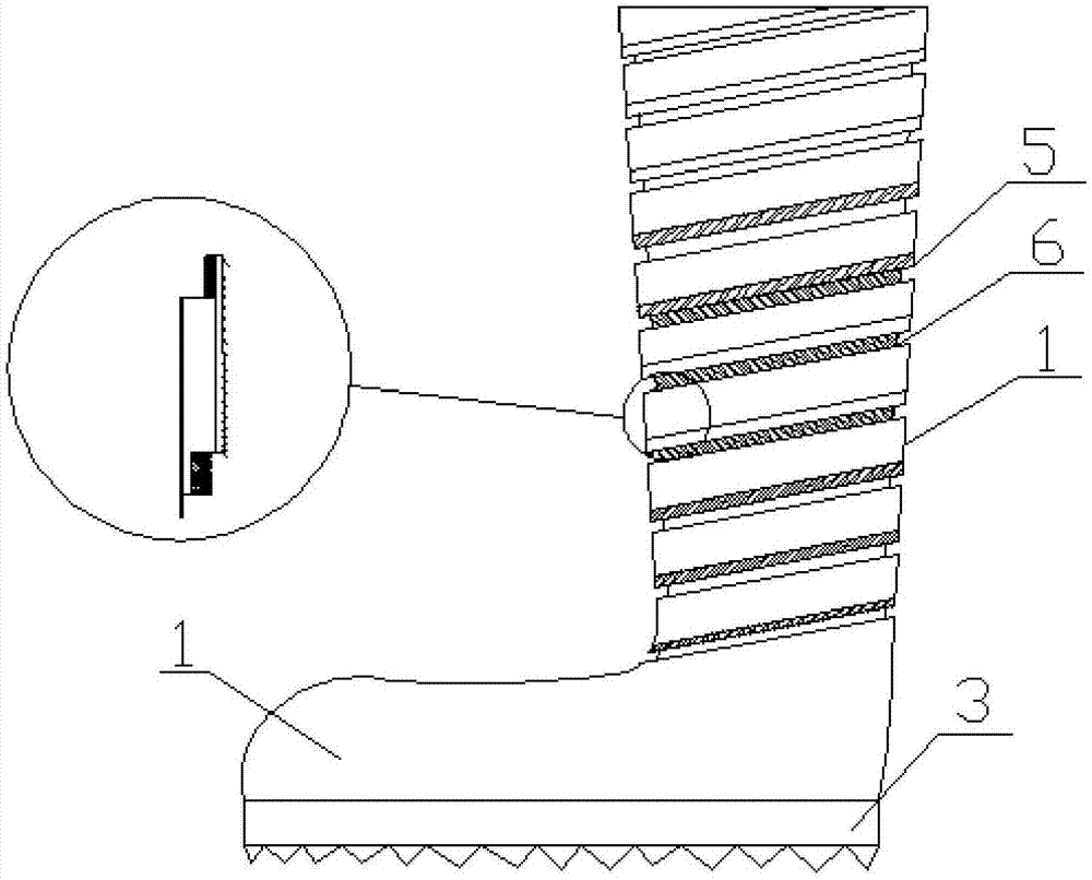 一种便于穿戴的雪地靴的制作方法