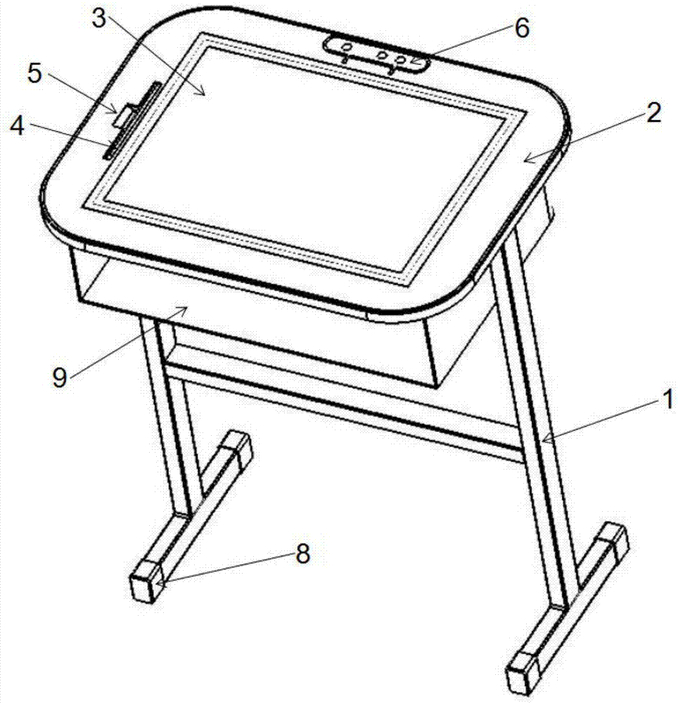 一种改良型智能课桌的制作方法