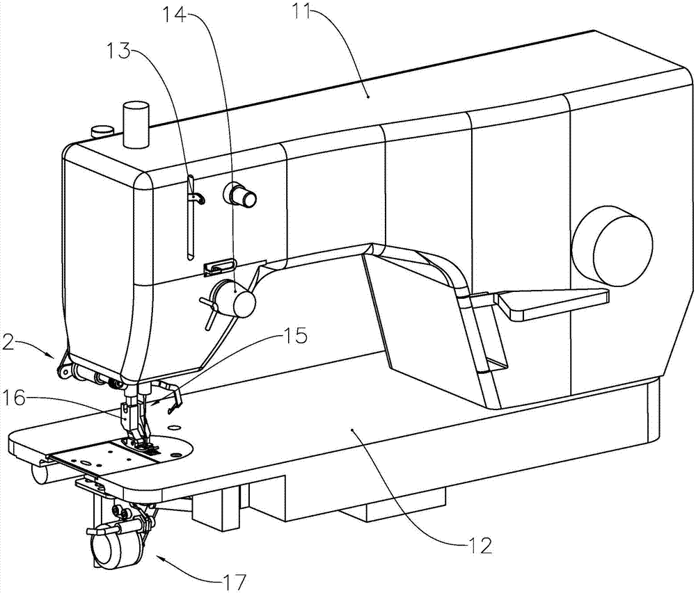 切面线装置和缝纫机的制作方法