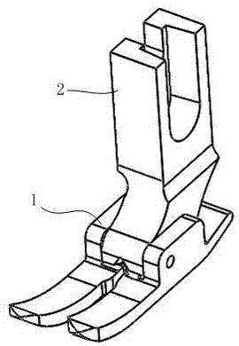 一种缝纫机压脚的制作方法