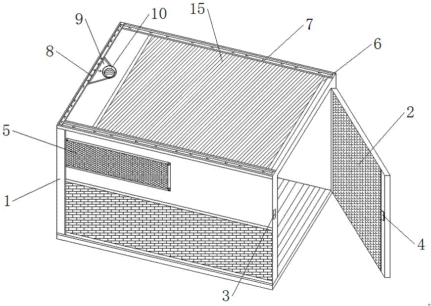 一种野外生态科技的房屋建筑的制作方法