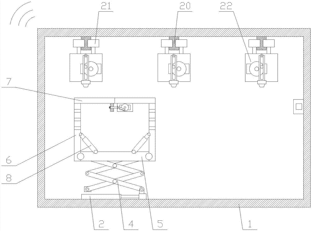 一种具有防盗及防火功能的安全型通信机房的制作方法