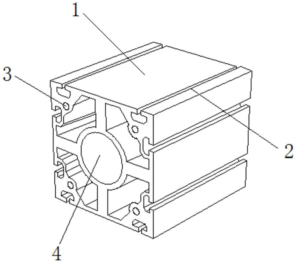 一种保温隔音建筑门窗型材的制作方法