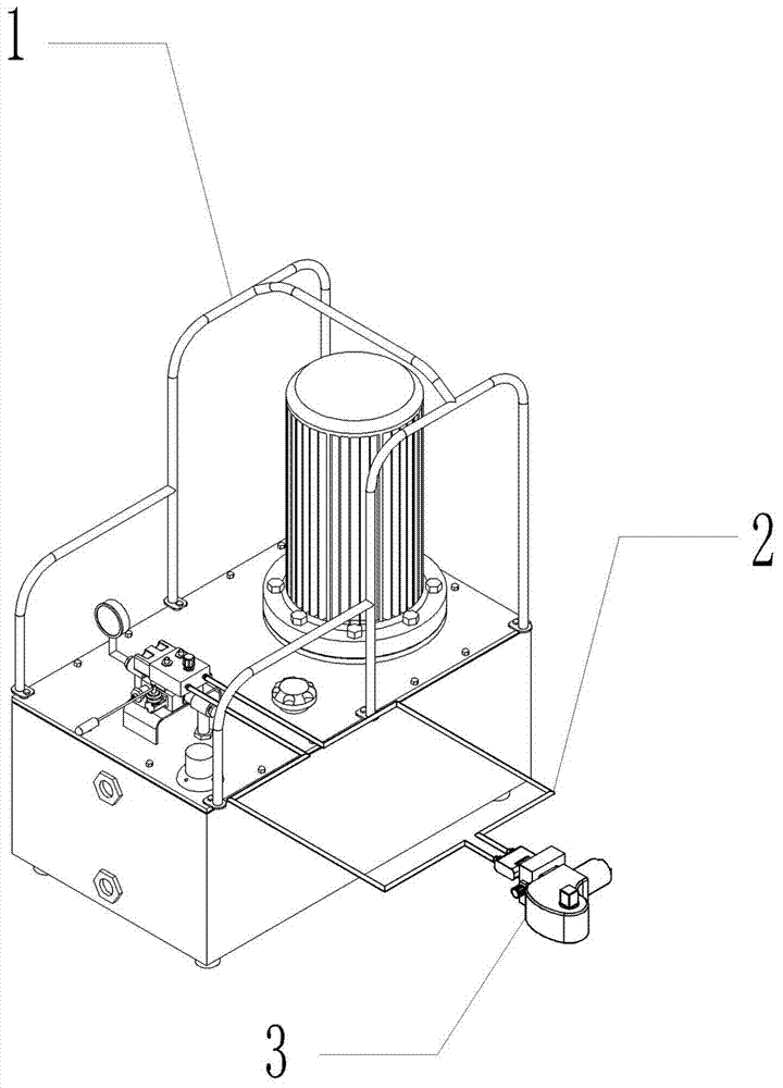一种手自一体液压控制式液压扳手泵站的制作方法