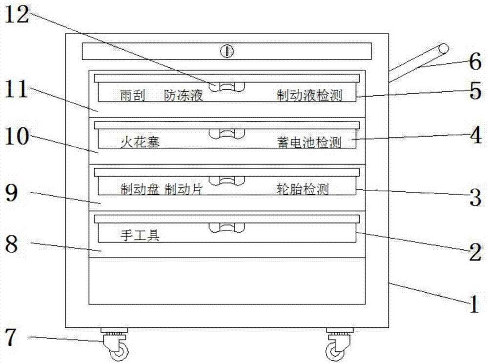 一种精保工具箱的制作方法