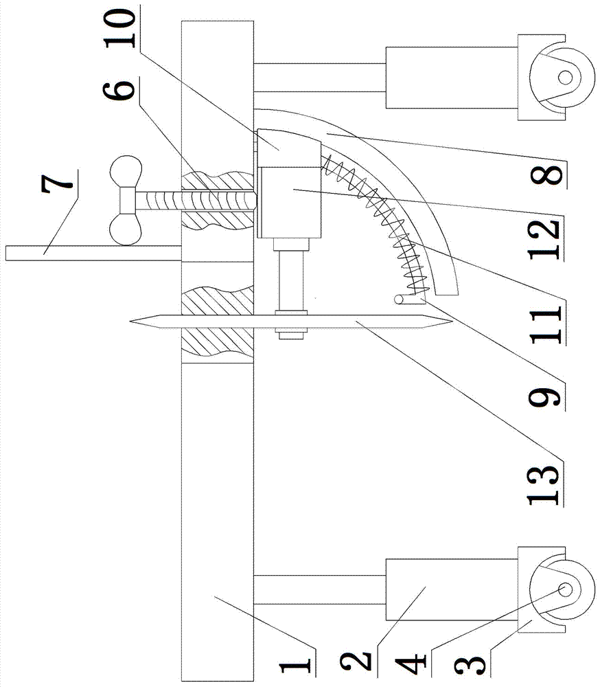 一种木工用切割台的制作方法